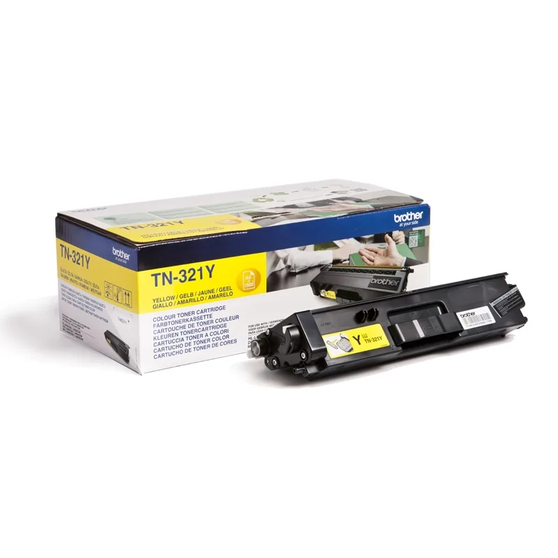 Brother TN-321Y, toner žltá, 1 500 str. TN321Y