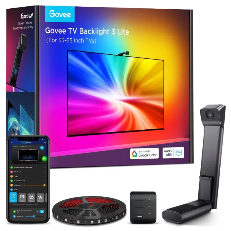BAZAR - Govee TV Backlight 3 Lite TV 55-65" SMART LED podsvícení RGBIC…