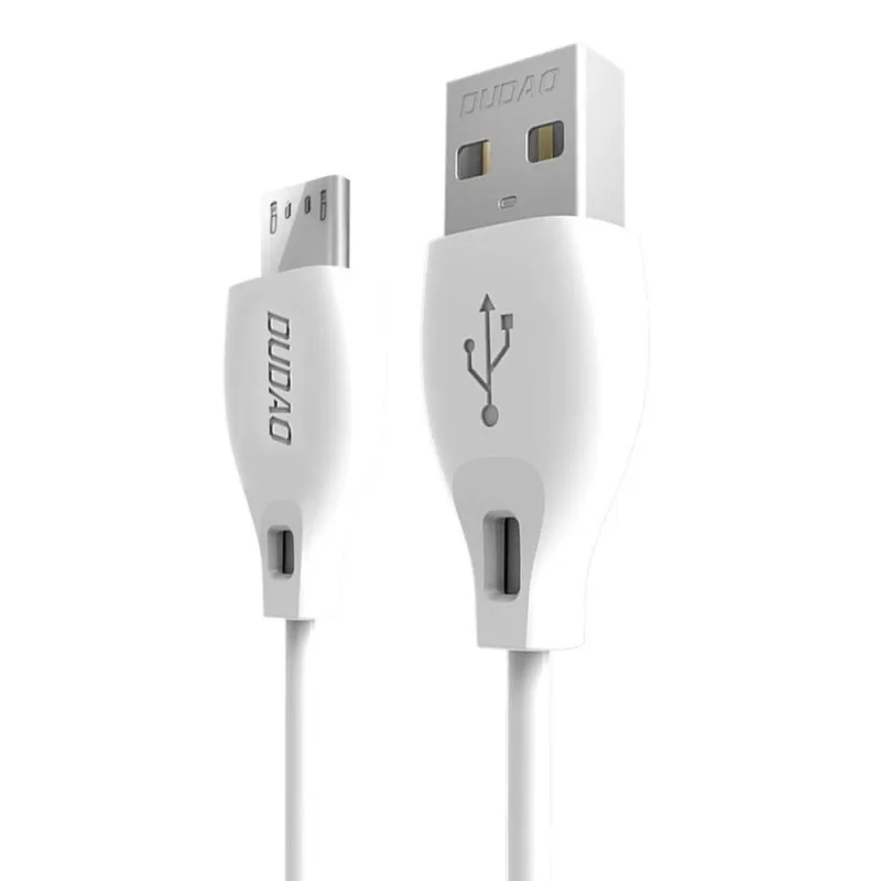 Dudao L4M USB-A - MicroUSB 2,4 A Kábel 1m - Biely