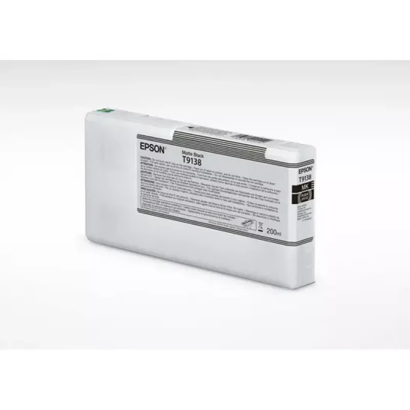 Epson T9138 Matte Black Ink Cartridge (200ml) C13T91380N