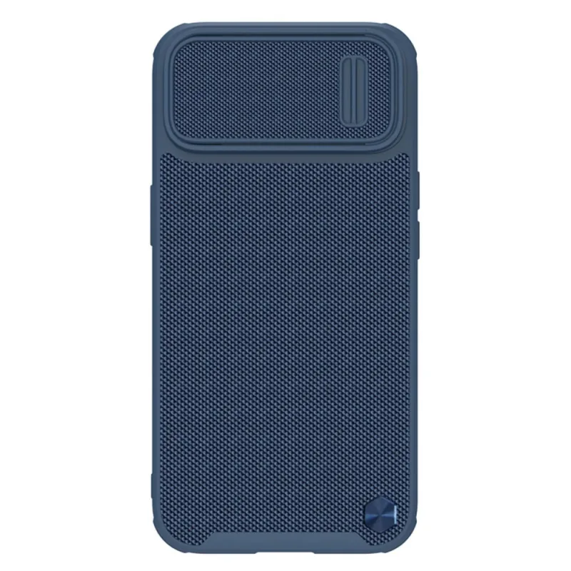 Nillkin Textured S Case pre iPhone 14, pancierový kryt s krytom fotoaparátu, modrý