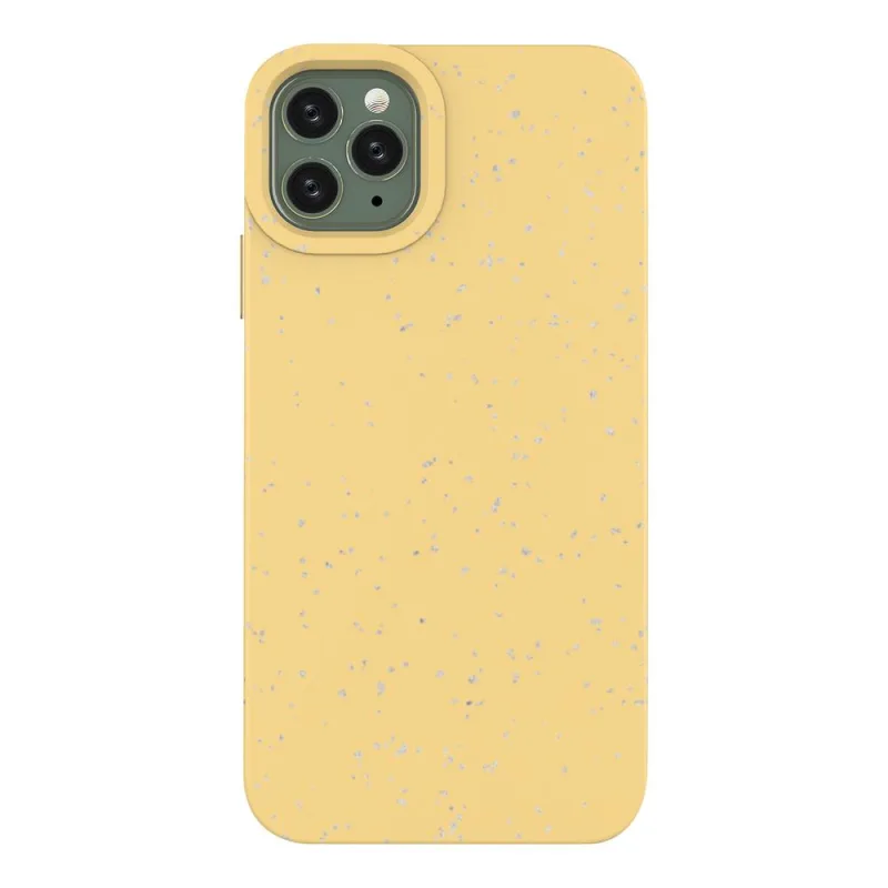 Eco Case Case pre iPhone 11 Pro Silicone Cover Phone Cover Yellow