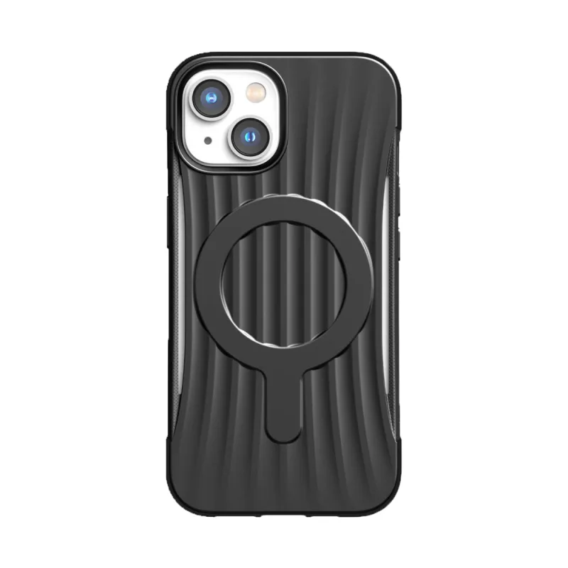 Spojkové puzdro Raptic X-Doria na iPhone 14 Plus so zadným krytom MagSafe čierne