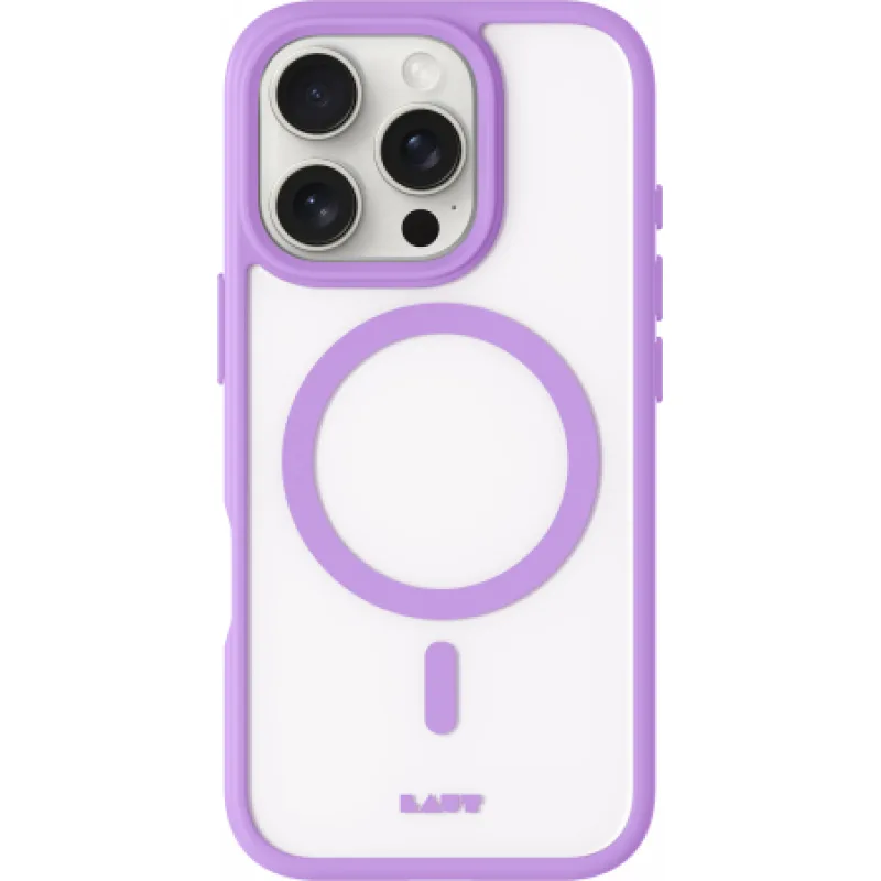 Puzdro Laut Huex Protect MagSafe pre iPhone 16 Pro Max – fialové