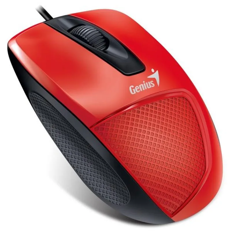 Myš GENIUS DX-150X, drôtová, 1000 dpi, USB, červená 31010231104