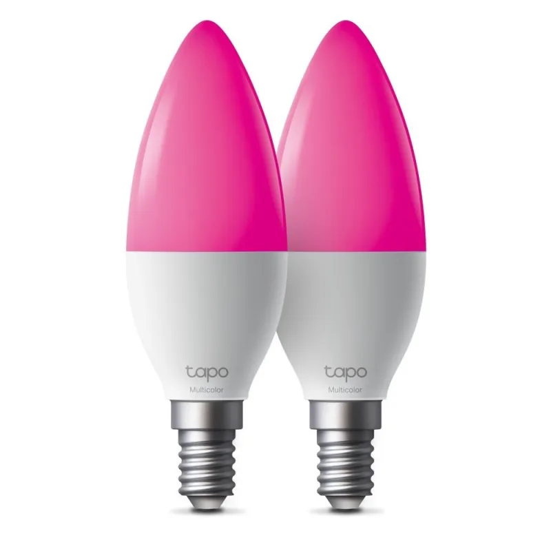 TP-Link Tapo L430C(2-pack) chytrá WiFi stmívatelná LED žárovka…