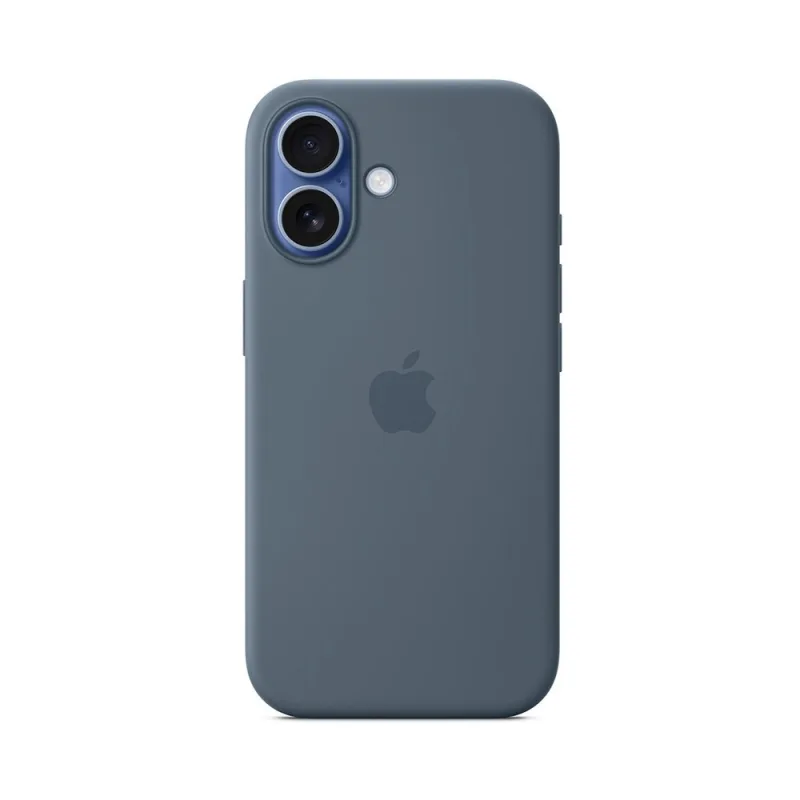 iPhone 17 Silicone Case with MagSafe - Anchor modrá