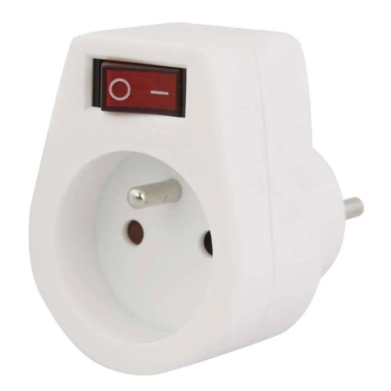 Konnoc DX-FZBK-01/ 01A rozbočka 1x zásuvka s vypínačem 434008,00