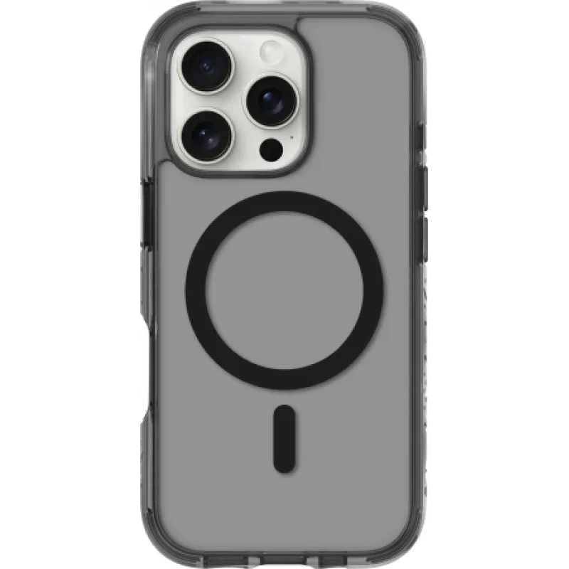 Puzdro Laut Crystal Matter X MagSafe pre iPhone 16 Pro Max – priehľadné čierne