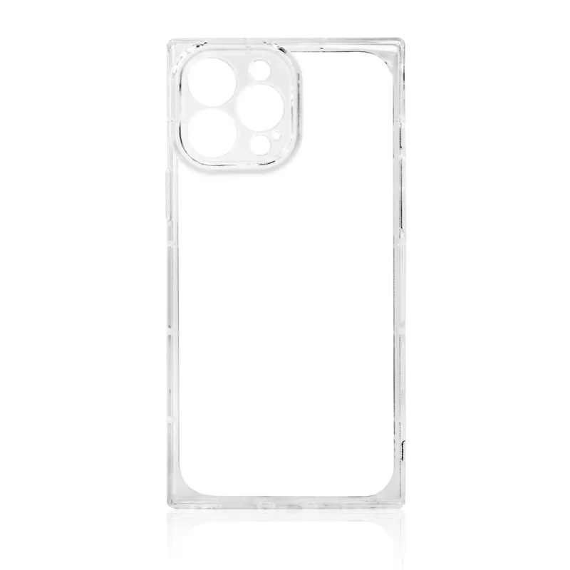 Štvorcový priehľadný kryt na Samsung Galaxy A12 5G priehľadný gélový kryt