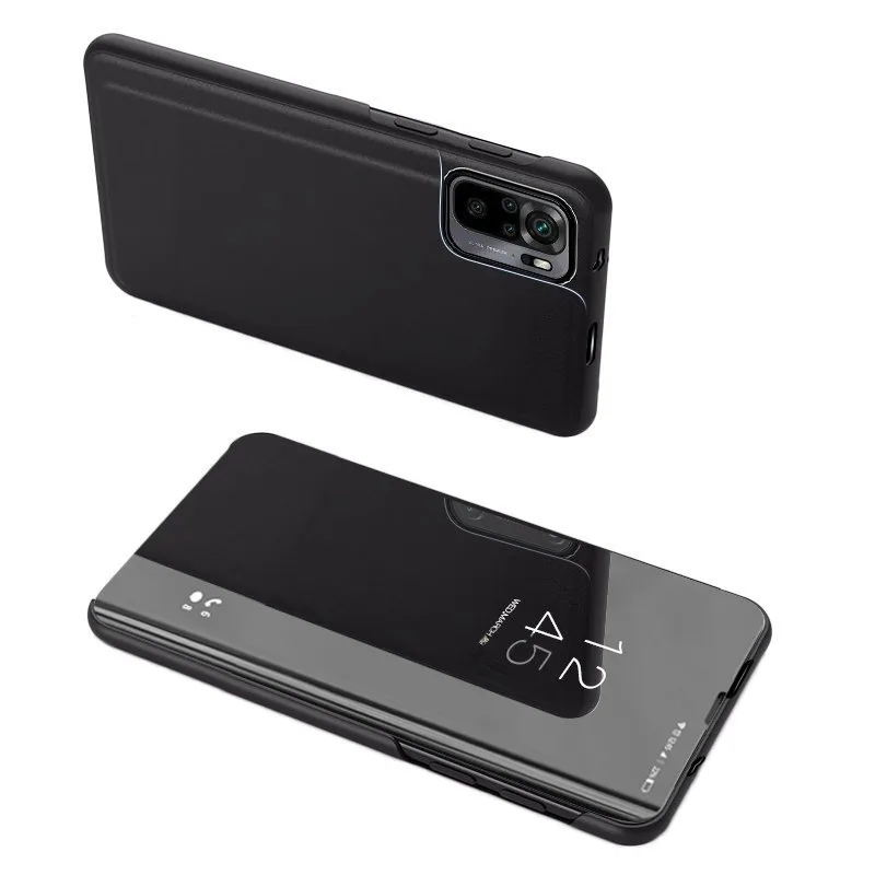 Kryt Clear View Case pre kryt Xiaomi 13 Pro s chlopňou čierny