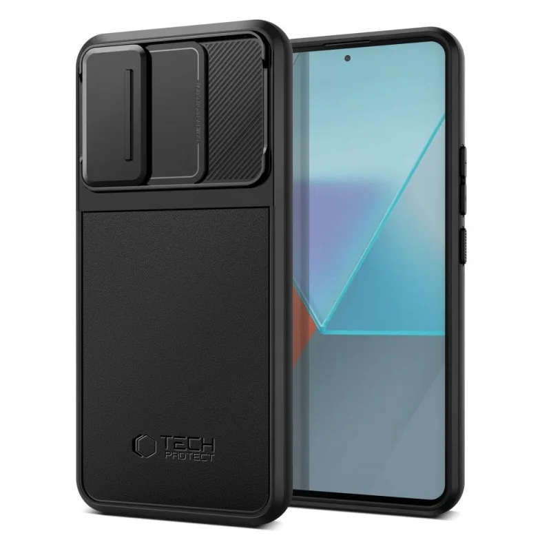 Puzdro Tech-Protect Velar Cam+ pre Xiaomi Redmi Note 13 Pro 5G / Poco X6 5G - čierne