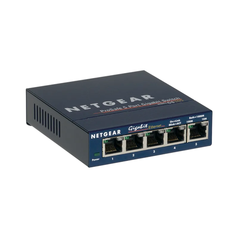 NETGEAR 5xGIGABIT Desktop switch, GS105 GS105GE