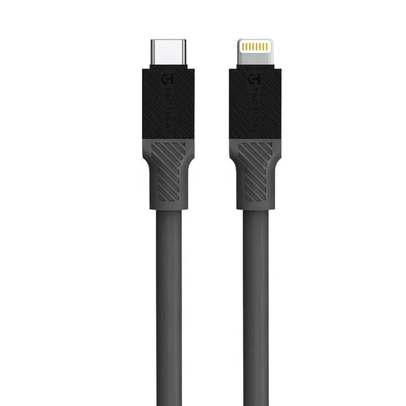 Tactical Fat Man Cable USB-C/ Lightning 1m Grey 8596311228025