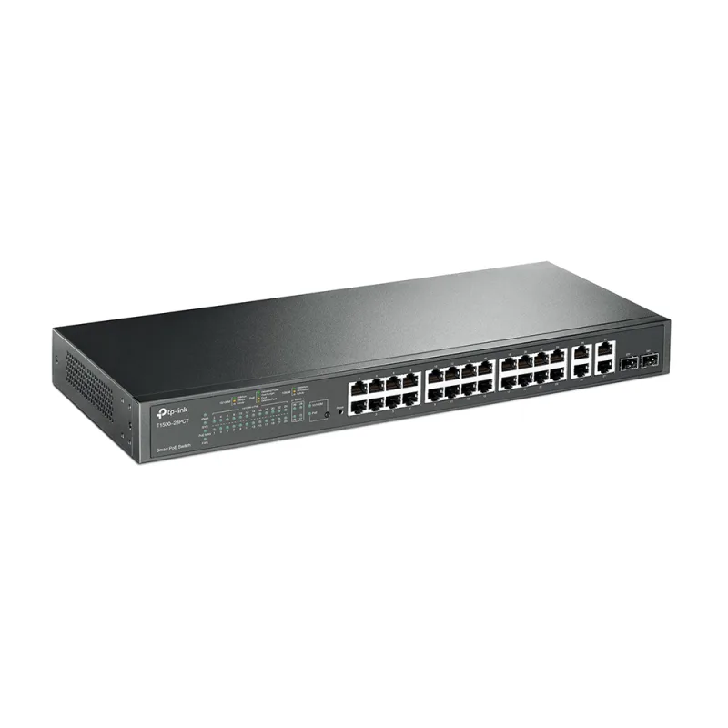 TP-Link SL2428P 24x10/ 100Mbps+4xGb smart switch, 250W POE+ Omada SDN…