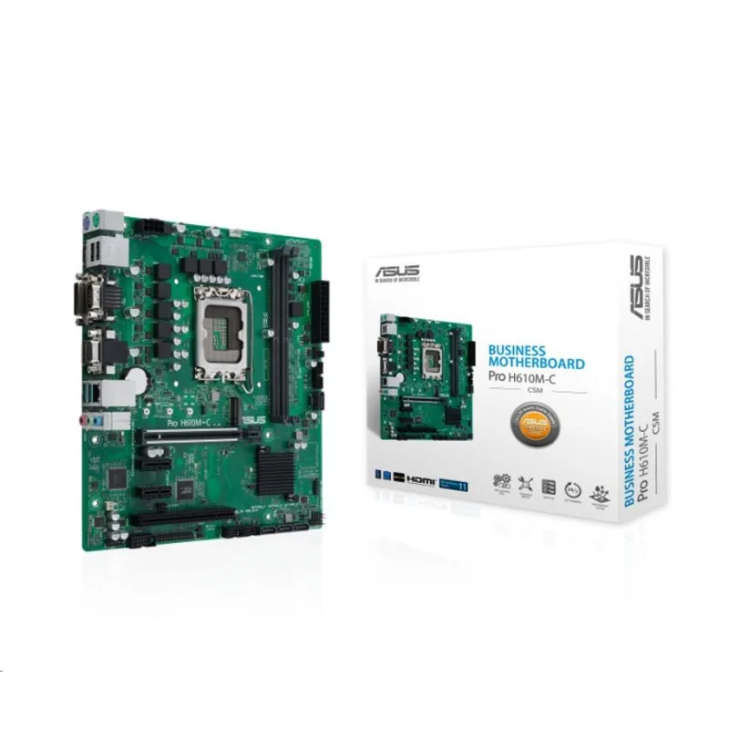 ASUS MB Sc LGA1700 PRO H610M-C-CSM, Intel H610, 2xDDR5, 1xDP, 1xHDMI,…