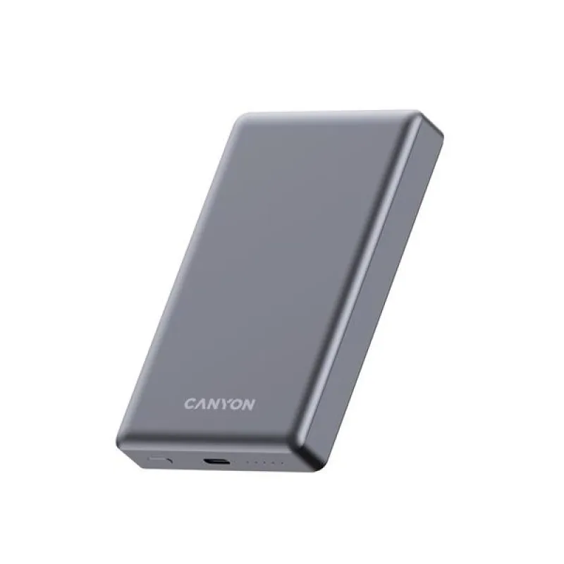 Canyon OnCharge 510, Powerbank, 10.000 mAh, in: USB-C, out: USB-C PD 20W …