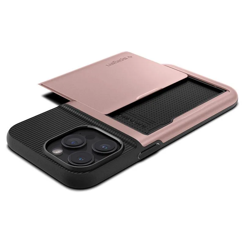Puzdro Spigen Slim Armor CS pre iPhone 15 Pro Max – ružové