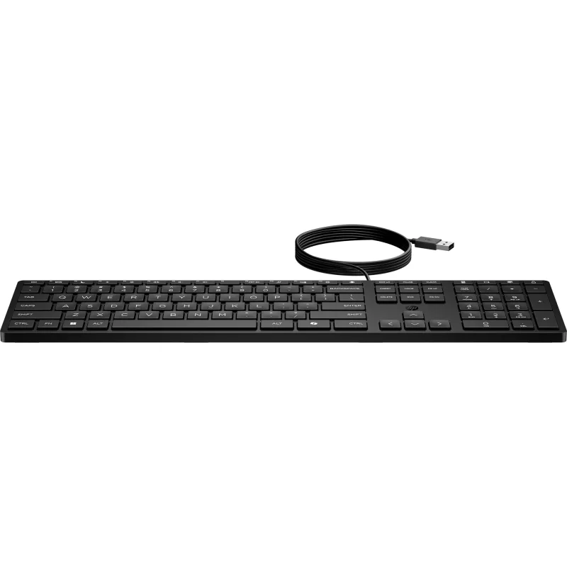 HP 320K/ Drátové USB-A/ CZ- SK layout/ Čierna 9SR37UT#BCM