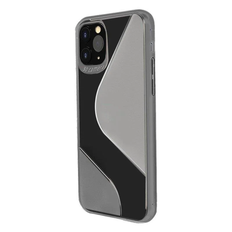 S-Case Flexible Cover TPU puzdro pre Huawei P40 Lite E čierne
