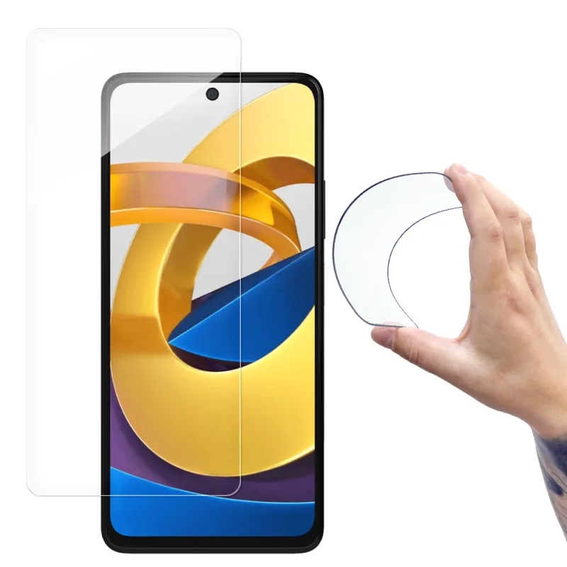 Wozinsky Nano Flexi Hybrid Flexibilná sklenená fólia Xiaomi Poco M4 Pro tvrdené sklo