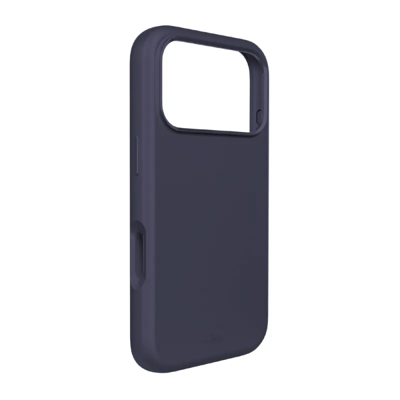 Tekuté silikónové puzdro Pure Icon Mag Pro pre iPhone 17 Pro Max, kompatibilné s MagSafe, s ochranou fotoaparátu a hliníkovými tlačidlami – tmavomodré