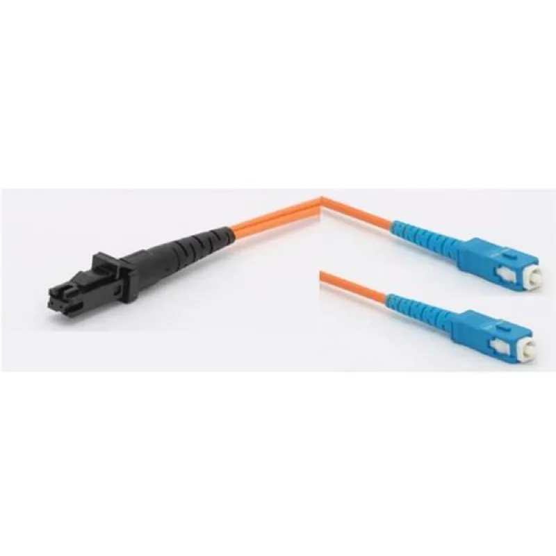 Patchcord opticky MM OM1 62,5/125; MTRJ(f)-LC, 5m LSOH, modrý dup, 2x2…
