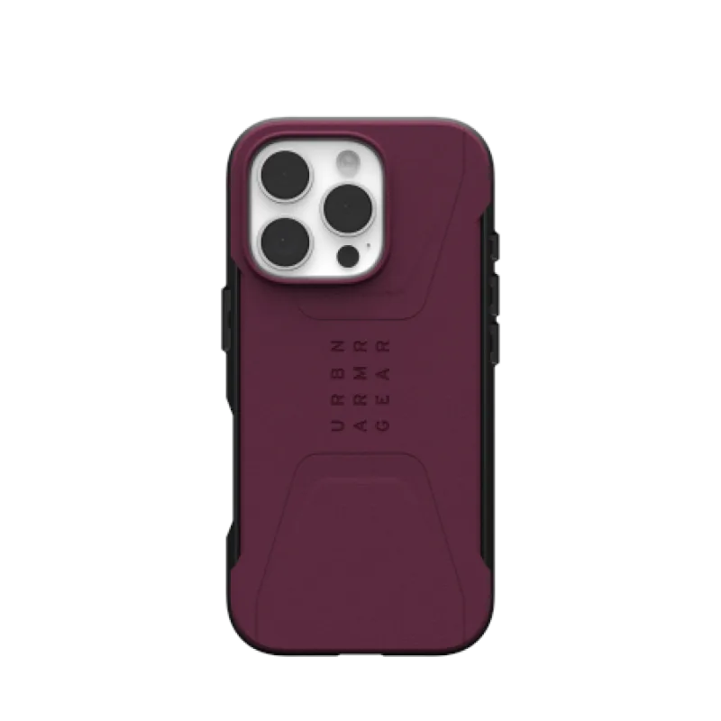 Kryt KING Civilian Safe iPhone 16 Pro – červený