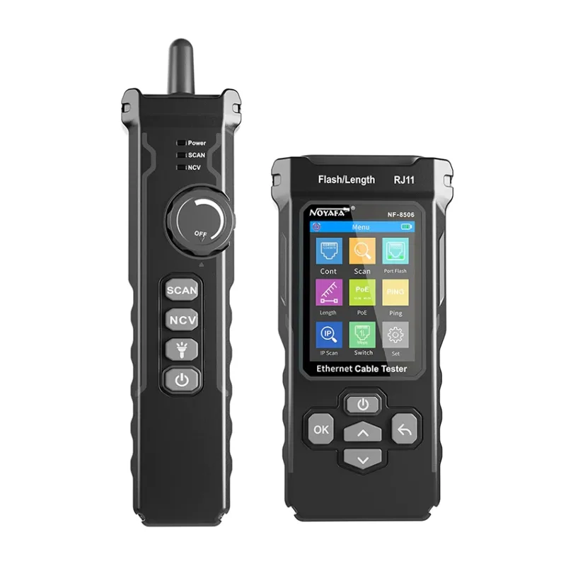 W-Star Tester káblov WSNF8506, RJ45, IP, Port Flash, dĺžka, diagnostika,…