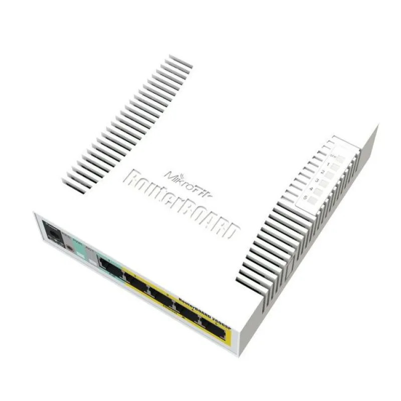 Mikrotik Cloud Smart Switch CSS106-1G-4P-1S (RB260GSP), 5x 1G, 1x SFP,…