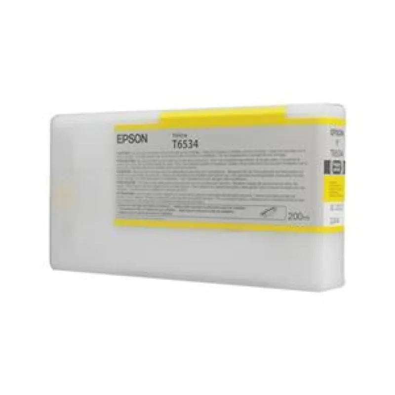 Epson T6534 Yellow Ink Cartridge (200ml) C13T653400