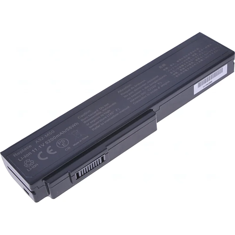 Batéria T6 Power pre Asus M50, G50, G60, N43, N53, N61, B43, X55, X57,…