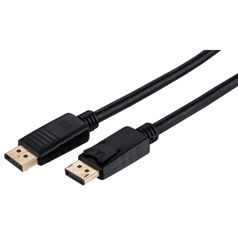 Kábel C-TECH DisplayPort 1.2, 4K@60Hz, M/M, 2m CB-DP12-2