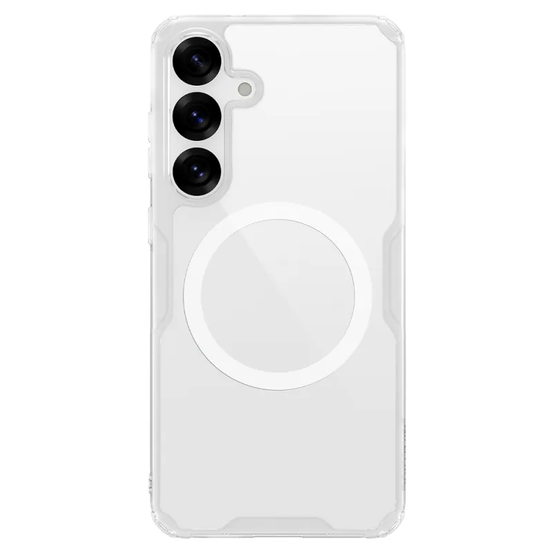 Magnetické puzdro Nillkin Nature TPU Pro s MagSafe pre Samsung S25+ – biele