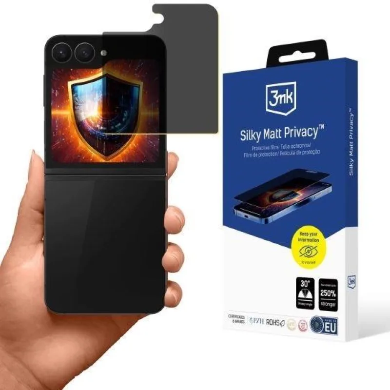3mk ochranná folie Silky Matt Privacy pro Samsung Galaxy Z Flip 6 / 7 FE…