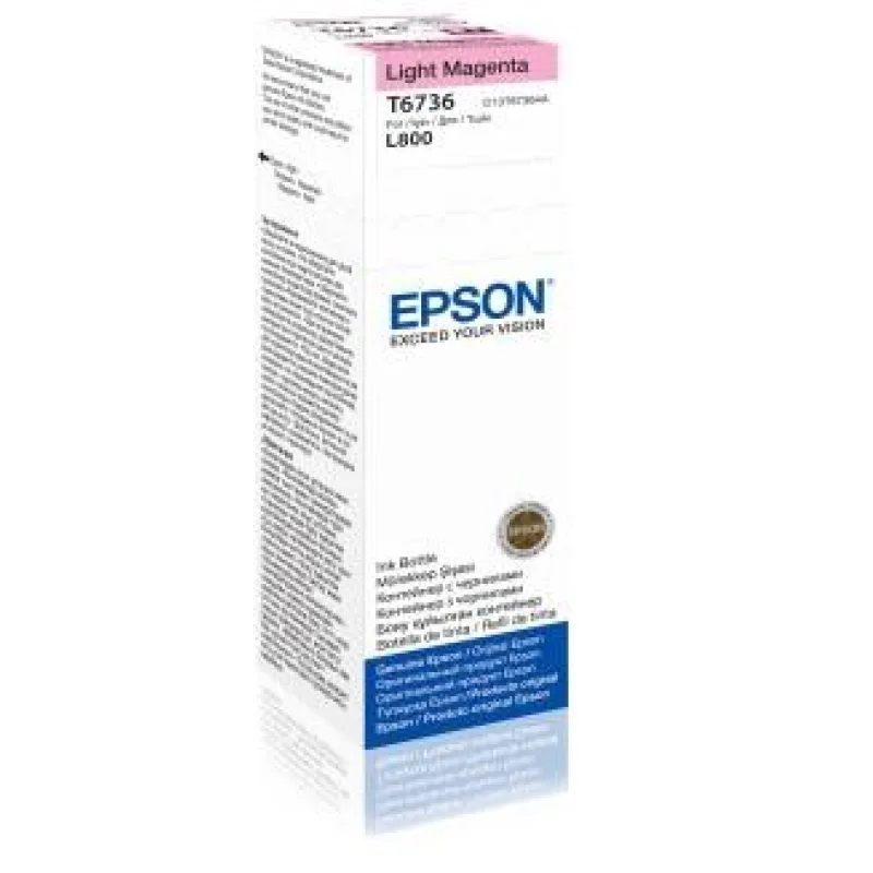 Atramentová tyčinka EPSON T6736 Light Magenta ink container 70ml pre L800…