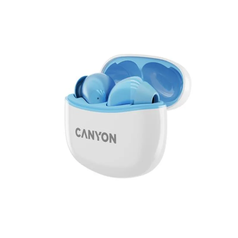 Canyon TWS-5, True Wireless Bluetooth slúchadlá do uší, USB-C nabíjanie,…