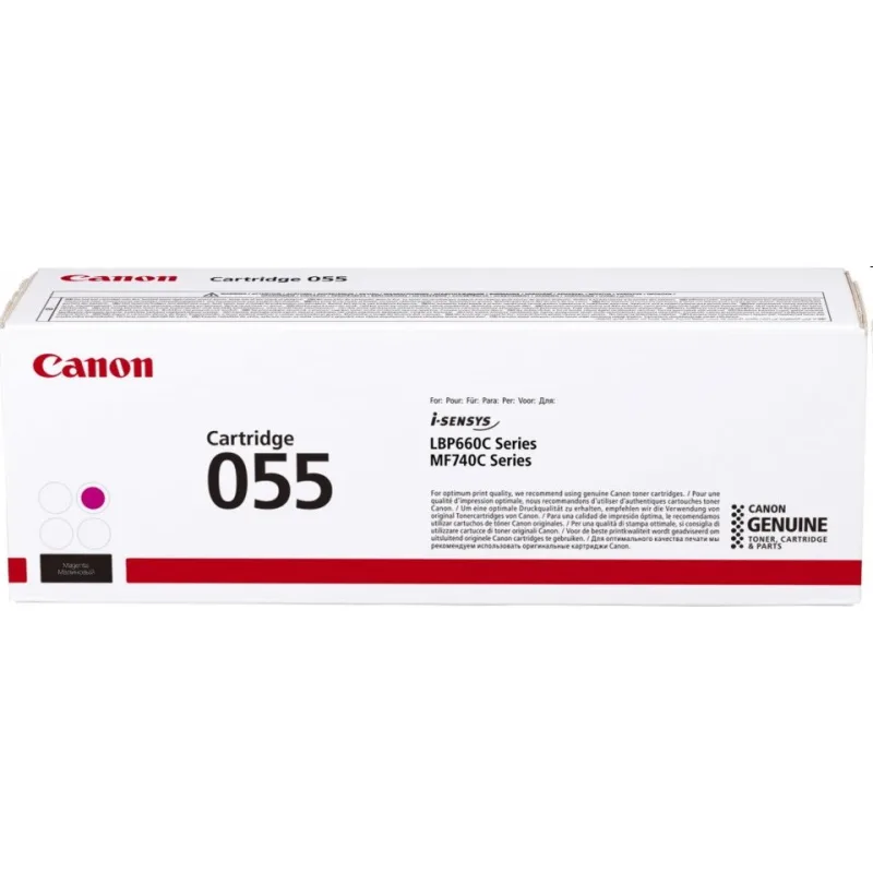 Canon cartridge 055 magenta (2.100 str.)