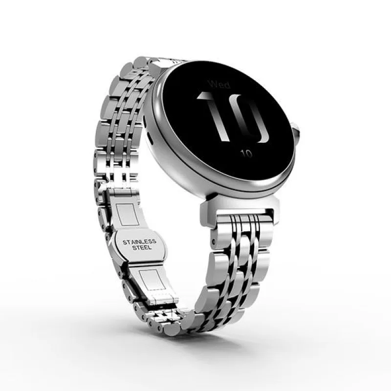 Dámske inteligentné hodinky HiFuture Aura – strieborné