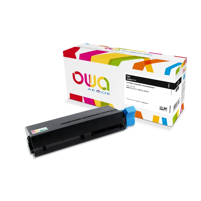 OWA Armor toner kompatibilný s OKI 45807111, čierna/ black K18145OW