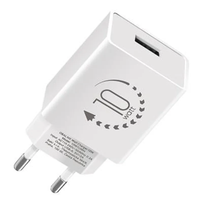 OBAL:ME Cestovná Nabíjačka USB-A 10W White 8596311218798