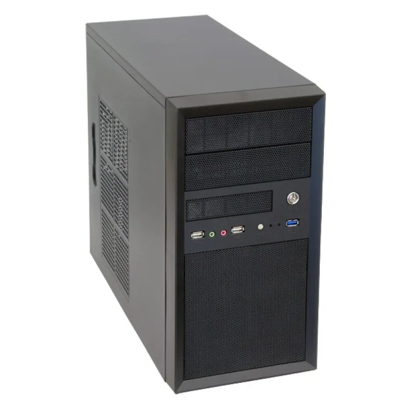 CHIEFTEC Mesh Series/ uATX, CT-01B, 350W, čierna, USB 3. CT-01B-350GPB