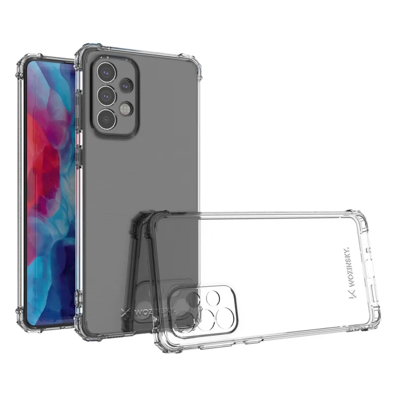 Priehľadné puzdro Wozinsky Anti Shock Armored pre Samsung Galaxy A73