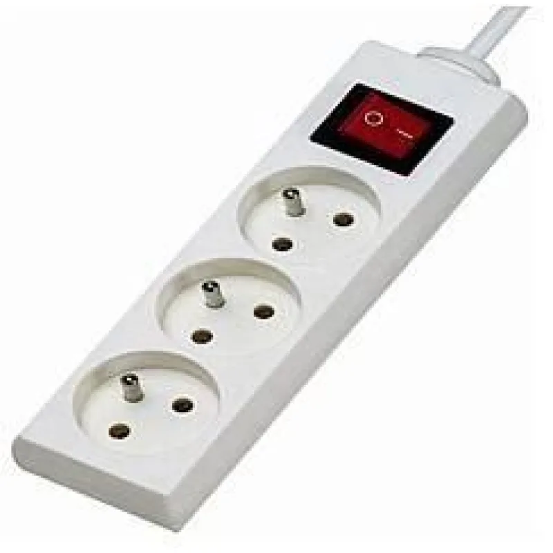 Konnoc DX-3FS 2m trojzásuvka s vypínačem 434171,00