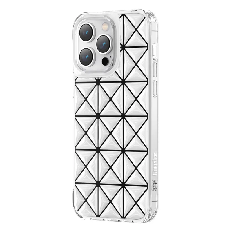 Zadný kryt Kingxbar Miya Series pre iPhone 14 Plus biely