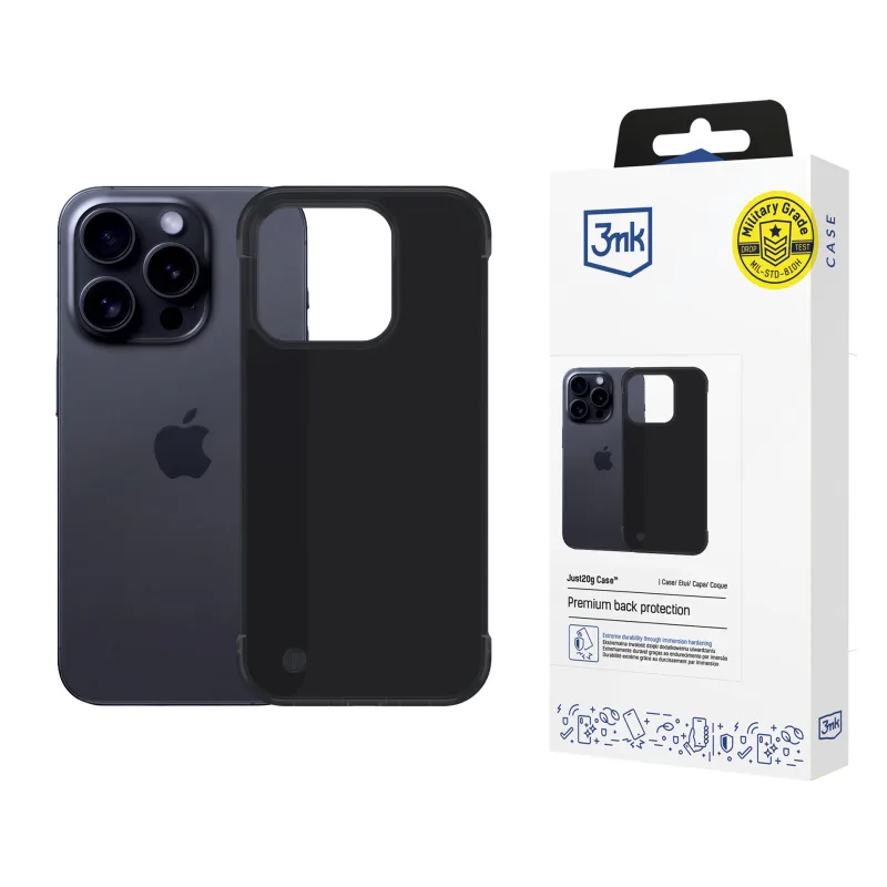 3mk ochranný kryt Just20g Matt Case pro Apple iPhone 13 5903108609814