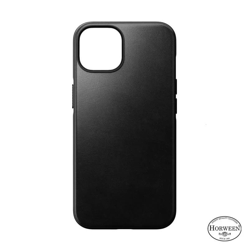 Nomad kryt Modern Leather Case Magsafe Horween pre iPhone 14 - Black…