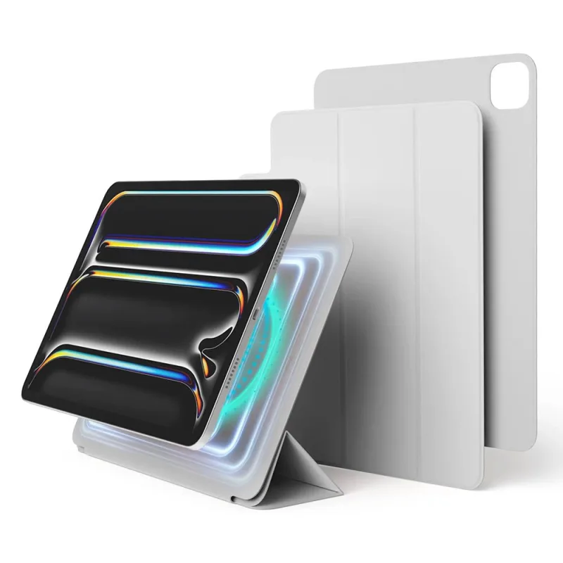 Elago puzdro Magnetic Folio Case pre iPad Pro 11" M4/M5 - Light Gray…