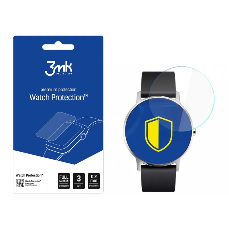3mk Watch Protection Ochranná fólia ARC Smartwatch pre Withings Steel HR 36mm