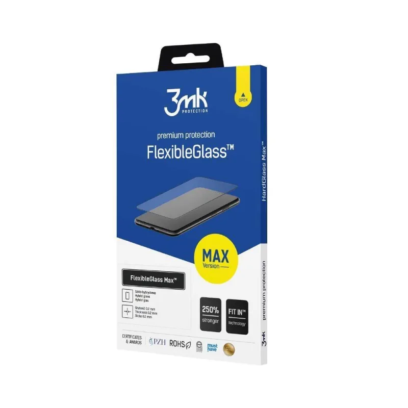 3mk hybridní sklo FlexibleGlass Max pro Apple iPhone 14 Pro, černá…